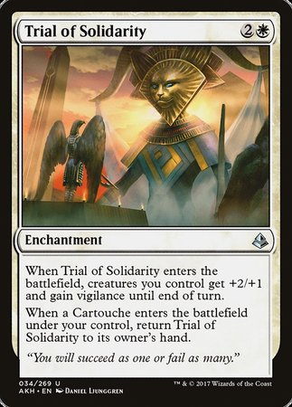 Trial of Solidarity [Amonkhet] | The Time Vault CA