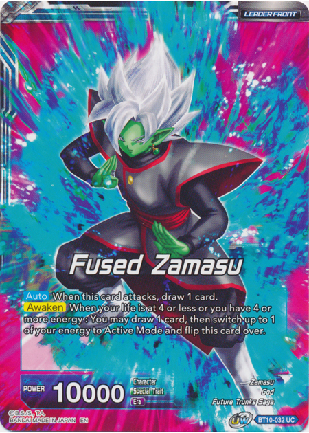 Fused Zamasu // Fused Zamasu, Divine Ruinbringer (BT10-032) [Rise of the Unison Warrior Prerelease Promos] | The Time Vault CA