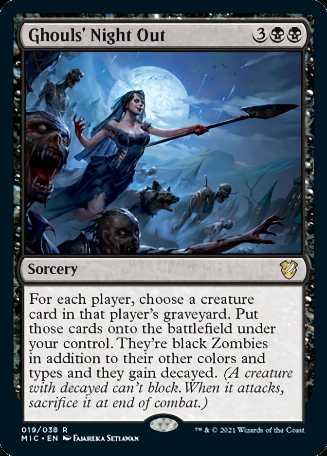 Ghouls' Night Out [Innistrad: Midnight Hunt Commander] | The Time Vault CA