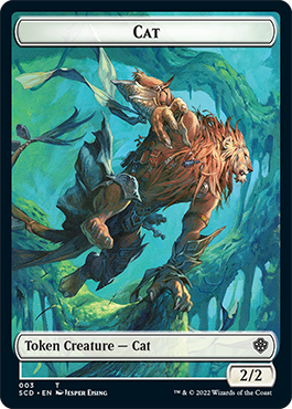 Insect // Cat Double-Sided Token [Starter Commander Decks] | The Time Vault CA