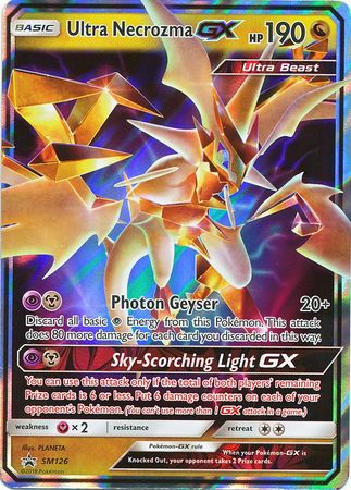 Ultra Necrozma GX (SM126) (Jumbo Card) [Sun & Moon: Black Star Promos] | The Time Vault CA