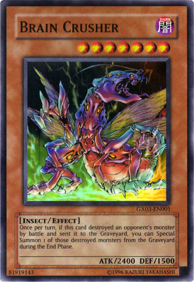 Brain Crusher [GX03-EN001] Super Rare | The Time Vault CA