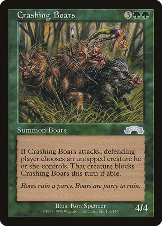Crashing Boars [Exodus] | The Time Vault CA