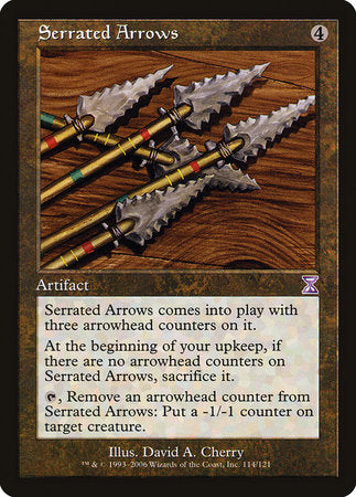 Serrated Arrows [Time Spiral Timeshifted] | The Time Vault CA