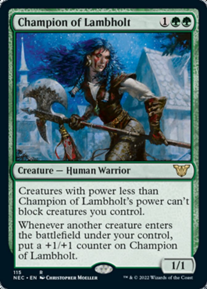 Champion of Lambholt [Kamigawa: Neon Dynasty Commander] | The Time Vault CA