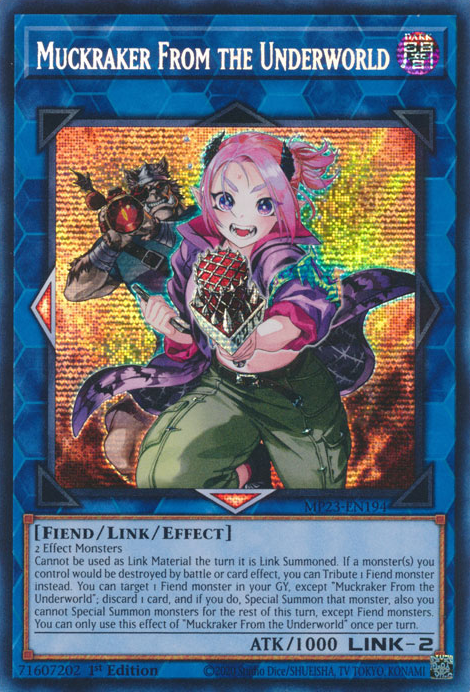 Muckraker From the Underworld [MP23-EN194] Prismatic Secret Rare | The Time Vault CA