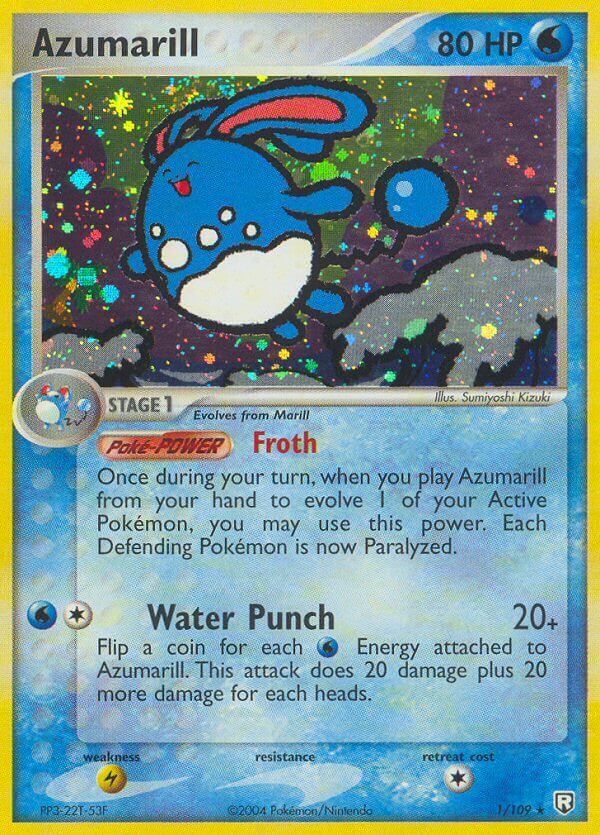 Azumarill (1/109) (Theme Deck Exclusive) [EX: Team Rocket Returns] | The Time Vault CA