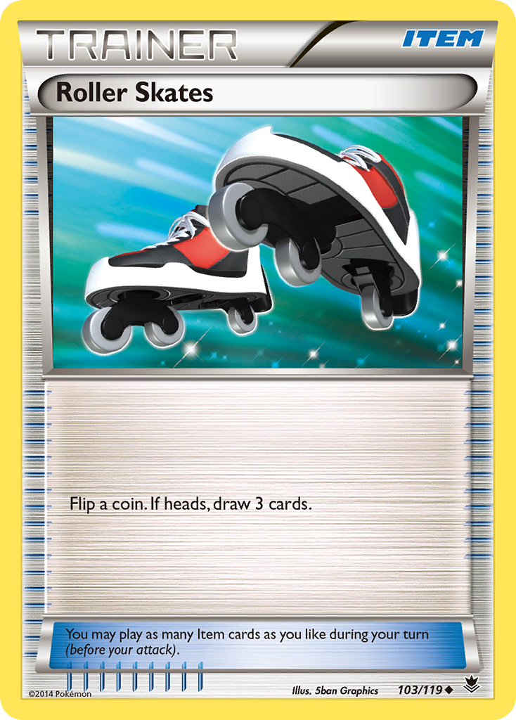 Roller Skates (103/119) [XY: Phantom Forces] | The Time Vault CA