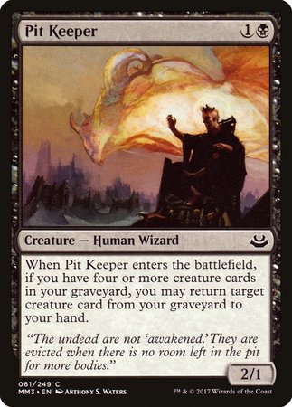 Pit Keeper [Modern Masters 2017] | The Time Vault CA