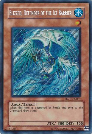 Blizzed, Defender of the Ice Barrier [HA01-EN001] Secret Rare | The Time Vault CA