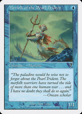 Merfolk of the Pearl Trident [Seventh Edition] | The Time Vault CA