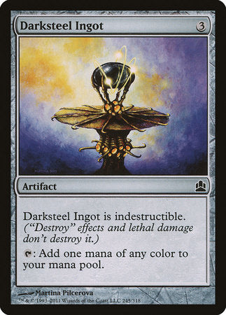 Darksteel Ingot [Commander 2011] | The Time Vault CA