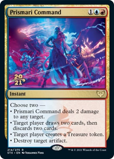 Prismari Command [Strixhaven: School of Mages Prerelease Promos] | The Time Vault CA