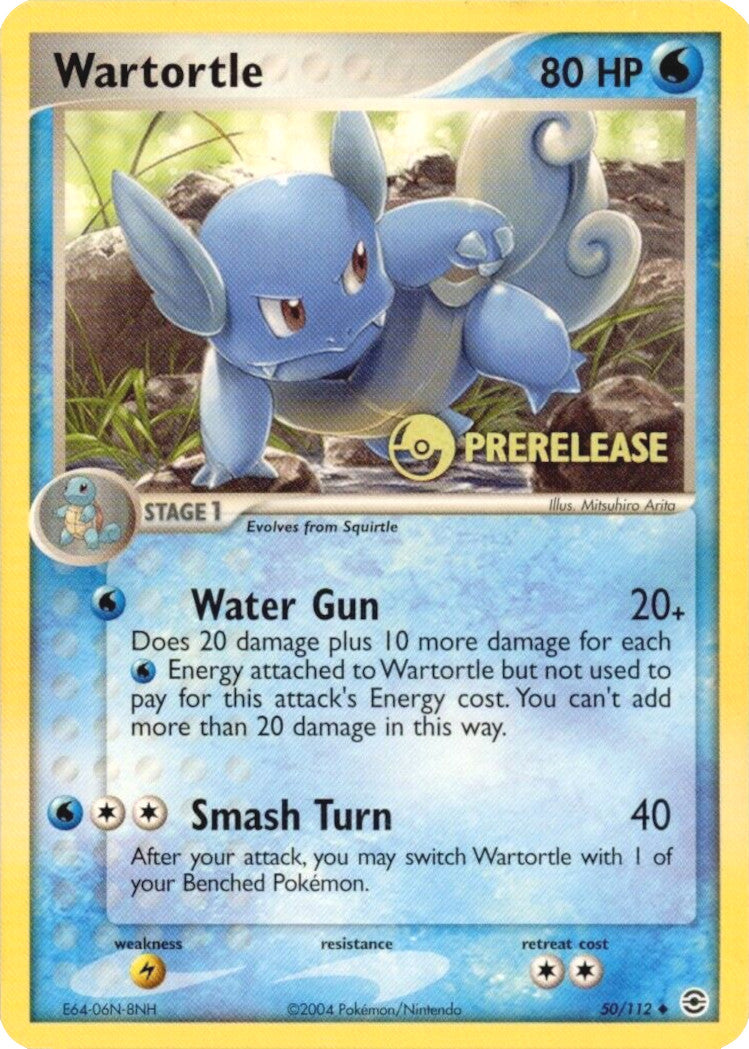 Wartortle (50/112) (Prerelease) [EX: FireRed & LeafGreen] | The Time Vault CA