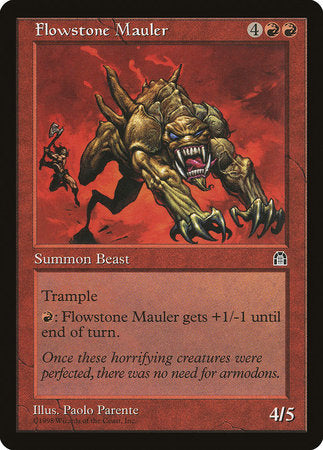 Flowstone Mauler [Stronghold] | The Time Vault CA