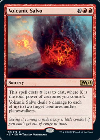 Volcanic Salvo [Core Set 2021] | The Time Vault CA