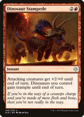 Dinosaur Stampede [Ixalan] | The Time Vault CA