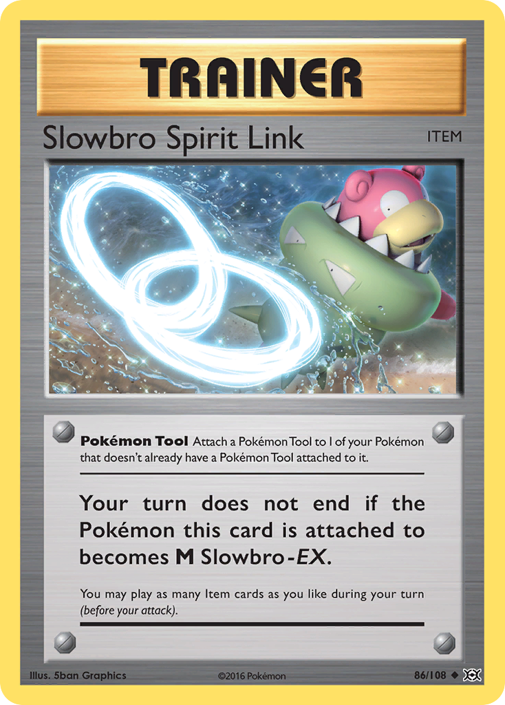 Slowbro Spirit Link (86/108) [XY: Evolutions] | The Time Vault CA