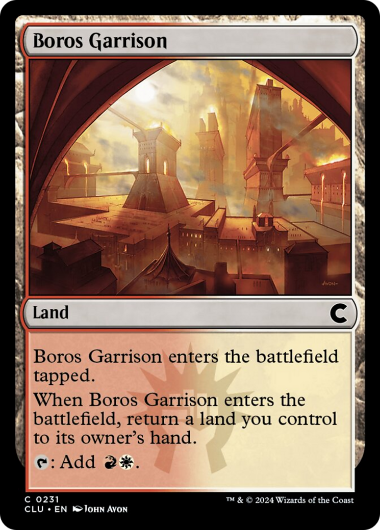 Boros Garrison [Ravnica: Clue Edition] | The Time Vault CA