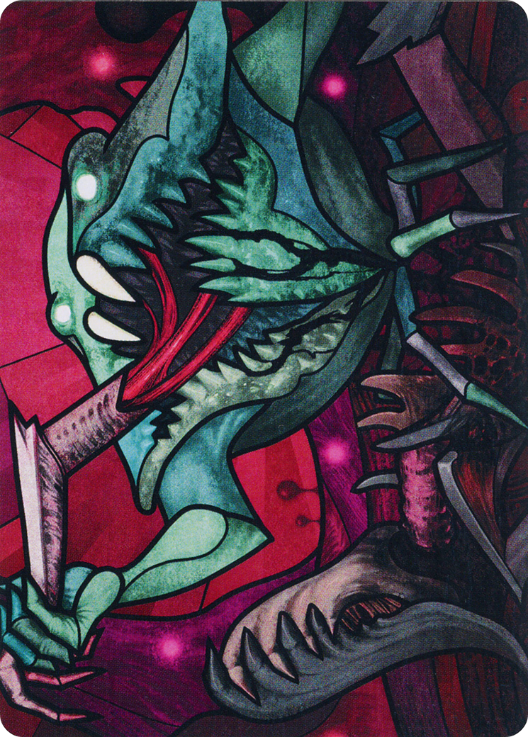 Yargle, Glutton of Urborg Art Card [March of the Machine Art Series] | The Time Vault CA