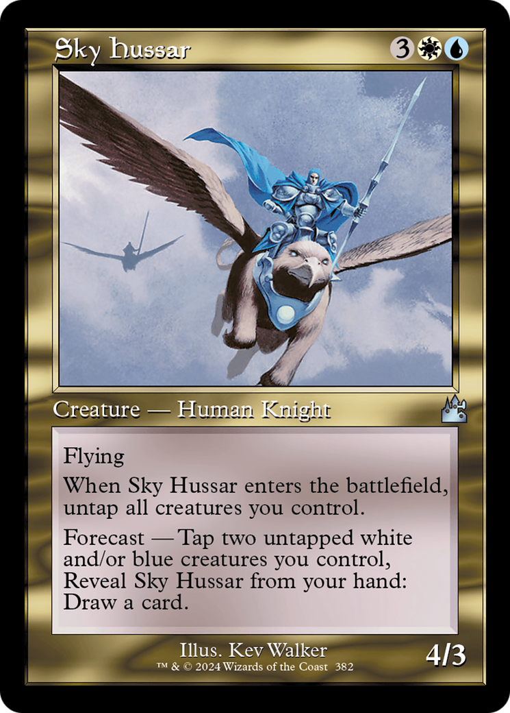 Sky Hussar (Retro Frame) [Ravnica Remastered] | The Time Vault CA