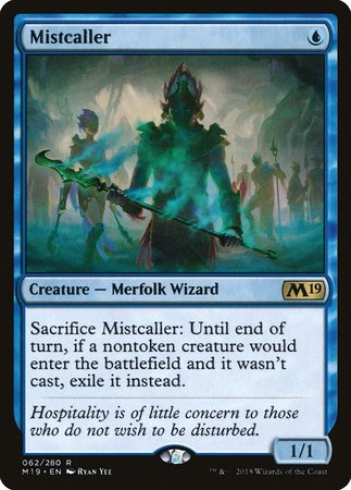 Mistcaller [Core Set 2019] | The Time Vault CA