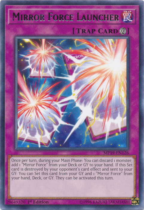 Mirror Force Launcher [MP19-EN126] Rare | The Time Vault CA