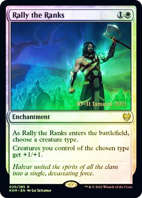 Rally the Ranks  [Kaldheim Prerelease Promos] | The Time Vault CA