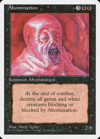 Abomination [Fourth Edition] | The Time Vault CA