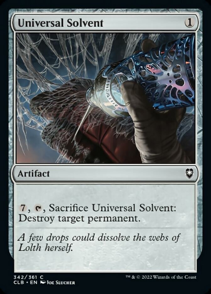 Universal Solvent [Commander Legends: Battle for Baldur's Gate] | The Time Vault CA