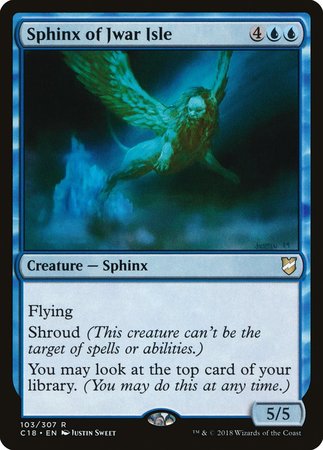 Sphinx of Jwar Isle [Commander 2018] | The Time Vault CA