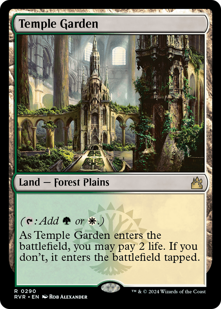 Temple Garden [Ravnica Remastered] | The Time Vault CA