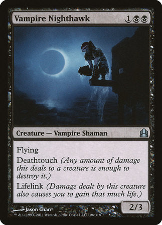 Vampire Nighthawk [Commander 2011] | The Time Vault CA