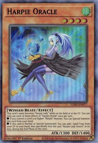 Harpie Oracle (Blue) [LDS2-EN077] Ultra Rare | The Time Vault CA