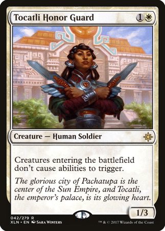 Tocatli Honor Guard [Ixalan] | The Time Vault CA