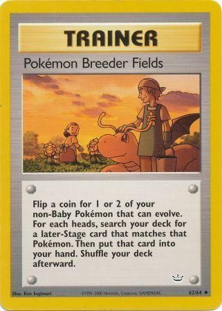 Pokemon Breeder Fields (62/64) [Neo Revelation Unlimited] | The Time Vault CA