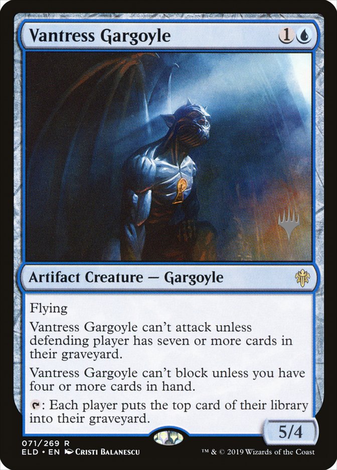 Vantress Gargoyle (Promo Pack) [Throne of Eldraine Promos] | The Time Vault CA