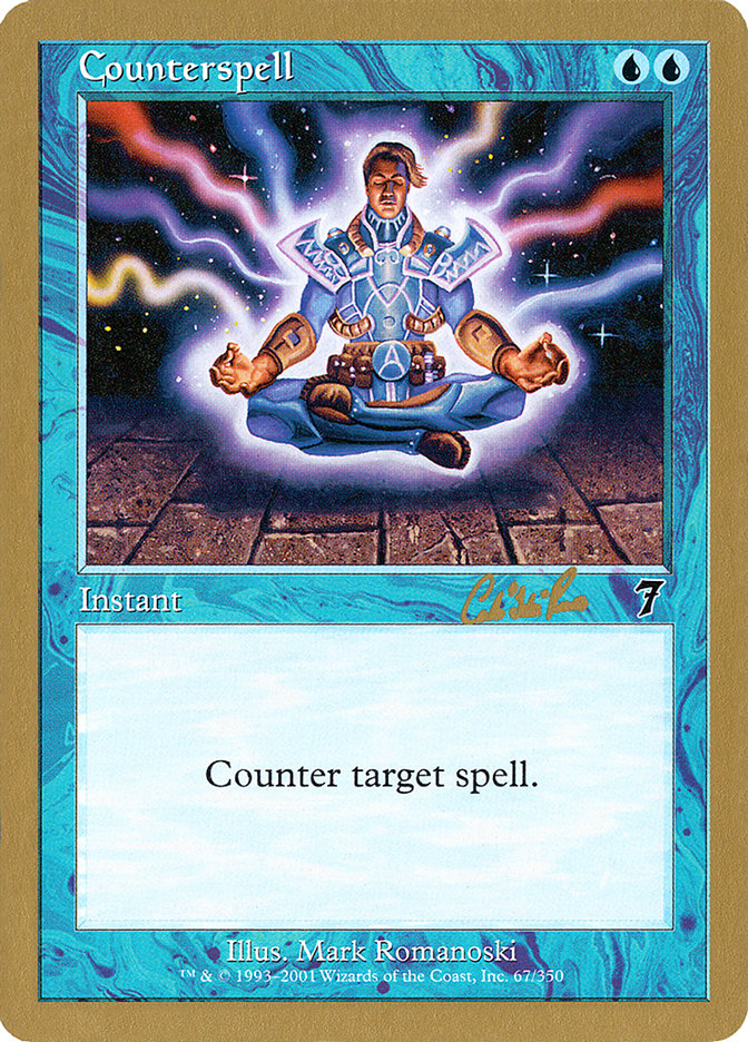 Counterspell (Carlos Romao) [World Championship Decks 2002] | The Time Vault CA