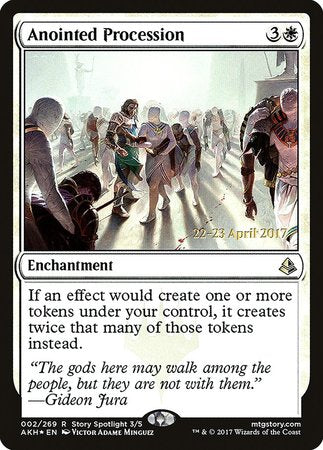Anointed Procession [Amonkhet Promos] | The Time Vault CA