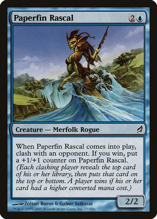 Paperfin Rascal [Lorwyn] | The Time Vault CA