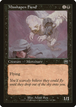 Misshapen Fiend [Mercadian Masques] | The Time Vault CA