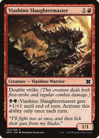 Viashino Slaughtermaster [Modern Masters 2015] | The Time Vault CA