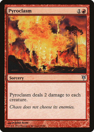 Pyroclasm [Duel Decks: Sorin vs. Tibalt] | The Time Vault CA