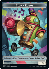 Clown Robot (003) // Storm Crow Double-sided Token [Unfinity Tokens] | The Time Vault CA