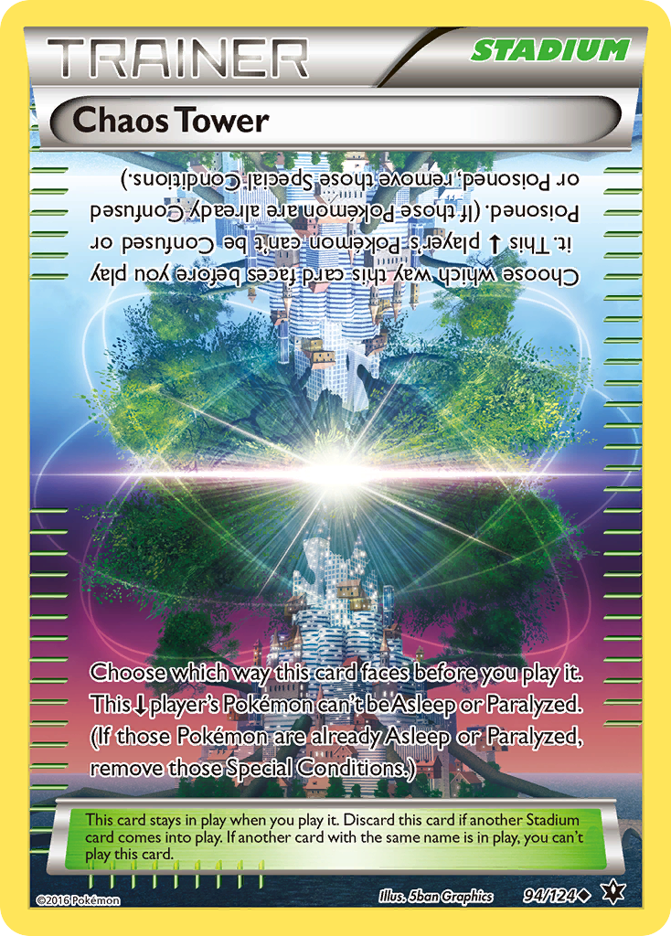 Chaos Tower (94/124) [XY: Fates Collide] | The Time Vault CA