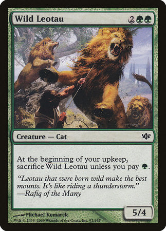 Wild Leotau [Conflux] | The Time Vault CA