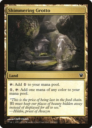 Shimmering Grotto [Innistrad] | The Time Vault CA