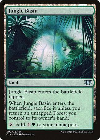 Jungle Basin [Commander 2014] | The Time Vault CA