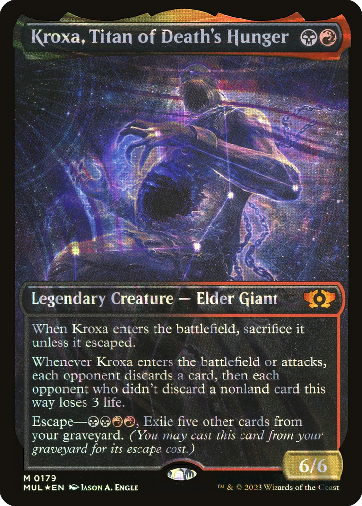 Kroxa, Titan of Death's Hunger (Halo Foil) [Multiverse Legends] | The Time Vault CA