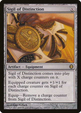 Sigil of Distinction [Shards of Alara] | The Time Vault CA